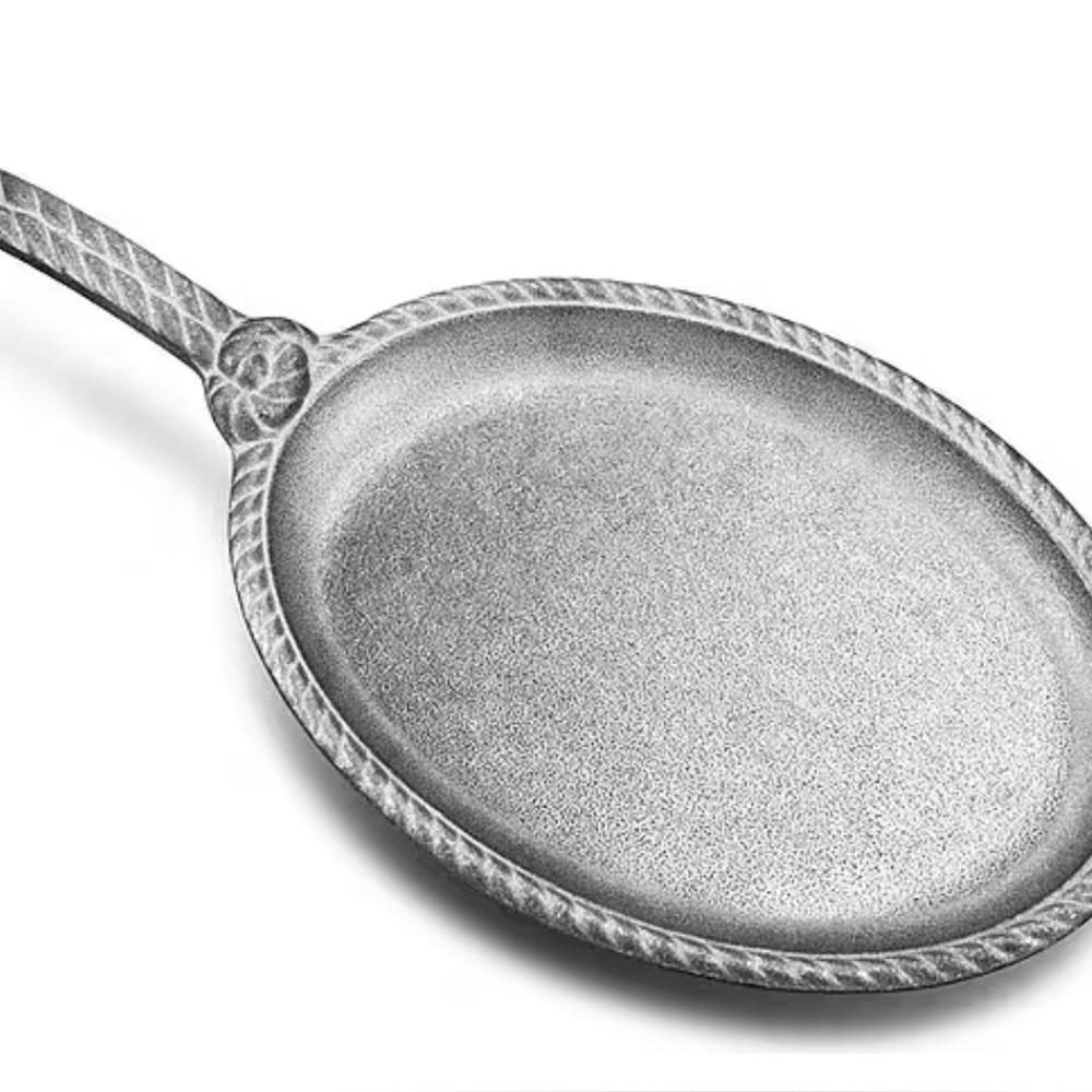 Wilton Armetale 15” Sizzle Plate Grill Oven Decorative Serving Cooking Platter